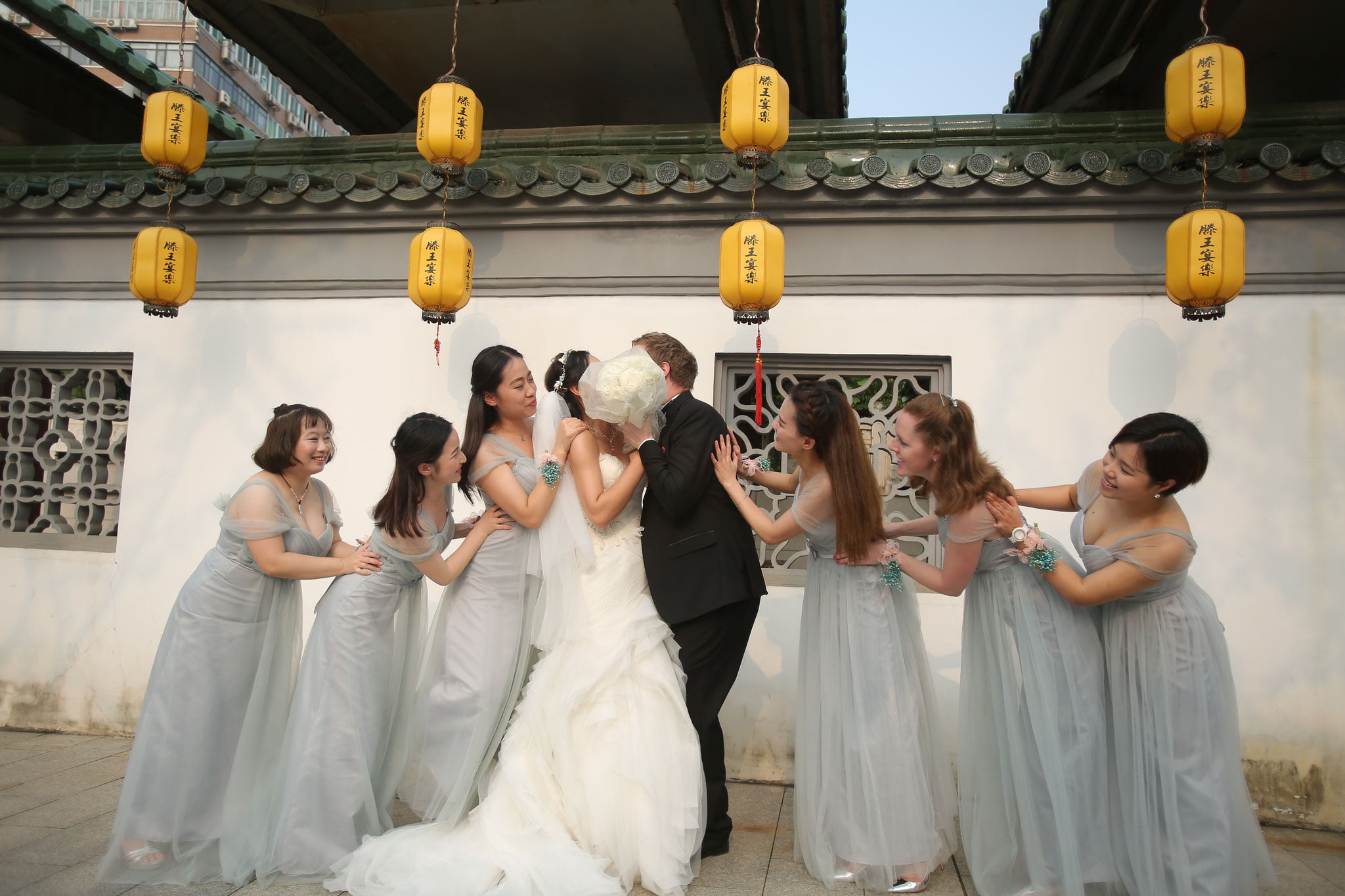 Our Wedding in a Chinese city